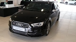 Audi S3 Quattro Sportback 2015 In depth review Interior Exterior [upl. by Jacquelin]