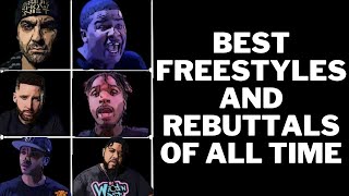 BEST FREESTYLES AND REBUTTALS IN BATTLE RAP HISTORY part 1 [upl. by Salamanca416]