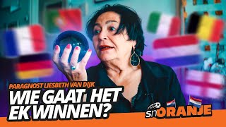 Waarzegster Liesbeth van Dijk voorspelt ‘Dit land gaat het EK winnen’ [upl. by Kass]