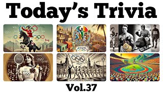 6 Amazing Olympic Facts You Didn’t Know 【Today’s Trivia Vol37】 [upl. by Shuma813]