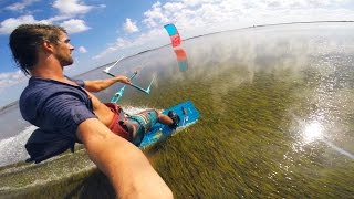 Kiteboarding On Insane Flat [upl. by Guglielma530]