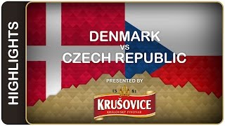 Danes down Czechs in SO  DenmarkCzech Republic HL  IIHFWorlds 2016 [upl. by Sarah]