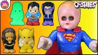 DC Comics Ooshies Series 3 7 Pack Opening  Halloween  Robin and Spiderman go Trick or Treating [upl. by Nov]