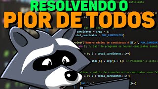 Consegui Resolver o Pior Desafio do Curso de Programação de Harvard  9 [upl. by Atikihc]