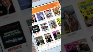 Lisez toute la presse en illimité avec le kiosque numérique ePressefr présentation Androïd et iOS [upl. by Leakim]