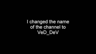 I CHANGED THE PROFILE NAME TO VEDDEV [upl. by Okun]