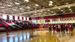 Washington Township vs Lenape First Set [upl. by Stclair356]