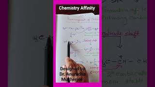 Rearrangement of carbocation SN1  SN2youtubeshorts [upl. by Tenej619]