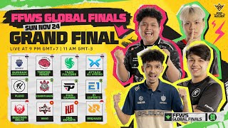 EN FFWS Global Finals 2024  Grand Final [upl. by Glanville]