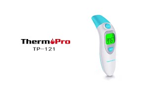 ThermoPro TP121 Digital Infrared Thermometer Introduction [upl. by Ydnolem]