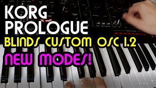 Blinds Custom Osc 12 Update  Korg Prologue Demo [upl. by Brear]