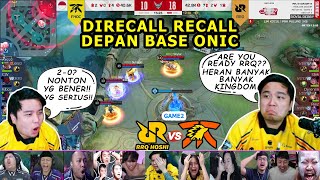 REAKSI LER MARSHA OZAWA LIAT RRQ VS ONIC GAME 2 REACTION STREAMER FNATIC ONIC vs RRQ HOSHI MPLIDS14 [upl. by Gal724]