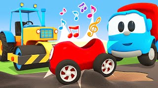 Singen mit Leo 🎵 Ein Lied über die Walze  Leo der Lastwagen Musik für Kinder [upl. by Giacobo886]