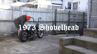 1973 Harley Davidson Shovelhead build [upl. by Schechinger]