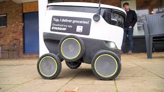 Delivery robots now available to Cambridge residents under new pilot scheme [upl. by Iain]