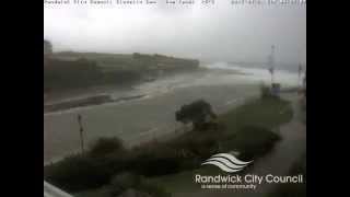 Time lapse of Clovelly Beach during the April Sydney storm [upl. by Whitson]