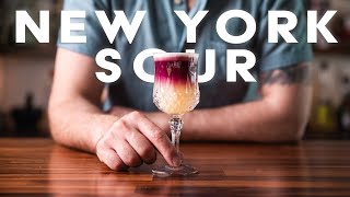 Making a New York Sour [upl. by Willin]