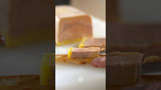 Foie Gras Terrine shorts holiday cuisine youtubeshorts skills christmas [upl. by Gilbertine195]