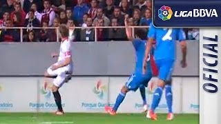 Gol de Bacca 21 tras el gran control de Rakitic  اشبيلية ريال مدريد  HD [upl. by Zigmund]