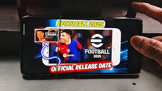 EFOOTBALL 2025 MOBILE 2GB4GB ഫോണിൽ SUPPORT ആവുമോ 🤔 SUPPORT DEVICES amp RELEASE DATE shorts [upl. by Lilybel258]