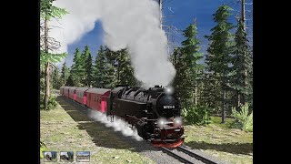 trainz22 Trainz 22 I Brockenbahn  Sommer Express I 4K [upl. by Pierrette]