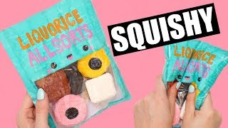 DIY LIQUORICE ALLSORTS SQUISHY [upl. by Ludwig449]