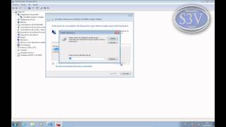 Windows 7  Instalar controladores de forma manual [upl. by Wolram91]