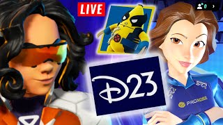 Disney Speedstorm Fortnite Rocket Racing amp ETC D23 DAY 3🚨🚧 Livestream [upl. by Nadeau]