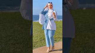 Beautiful tops with Hajjab style tops design shorts youtube [upl. by Kcinimod]