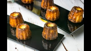 Canelés de Bordeaux Canele Recipe Without Rum [upl. by Ahseetal]