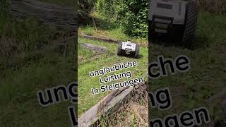 Allrad Rasenroboter Unaufhaltbar an Steigungen mit perfektem Schnitt  Zucchetti Ambrogio [upl. by Halil]