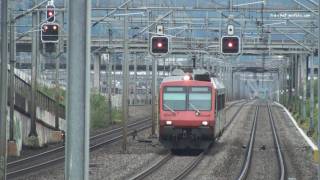 HDNahverkehrspendelzug in Dietikon  Spreitenbach Schweiz Nahverkehrszug SBB [upl. by Dierdre]