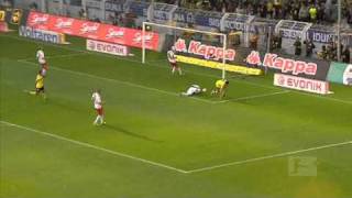 Borussia Dortmund vs Freiburg 30 Apr 17 2011 Highlights [upl. by Nimaynib]