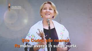 Aurica Basarabeanca quotCântec de neamquot Karaoke [upl. by Jempty]