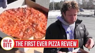 1st Barstool Pizza Review Ever Rookie Scores Everywhere 31113  Town Spa Pizza Stoughton MA [upl. by Acissej81]