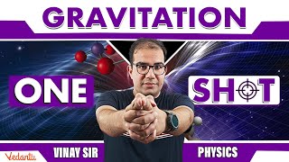 JEE 2024  GRAVITATION  One Shot  Class 11  Physics  Vinay Shur Sir [upl. by Nuawd]