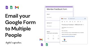 Send Google Forms by Email to Multiple People [upl. by Wendelin608]