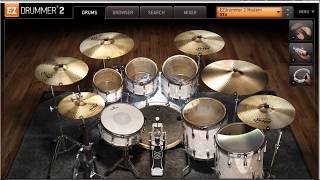 Lynyrd Skynyrd Gimme Back My Bullets Drum Cover EZdrummer [upl. by Amsed]