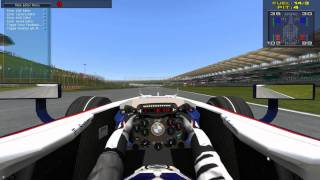 rFactor 2 F1 Rev limiter test [upl. by Oatis605]