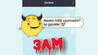 GECE 3TE SİMSİMİ OYNAMAK Bakın Neler Yaşadık   Sizin Sorularınızı Da Sorduk 😨 [upl. by Tanah]