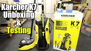 Karcher K7 Full Control Plus Unboxing amp Testing [upl. by Ygief326]