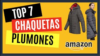 TOP 7 Mejores CHAQUETAS y ABRIGOS de Plumas para Mujer de Amazon plumon invierno baratas [upl. by Ayokal]