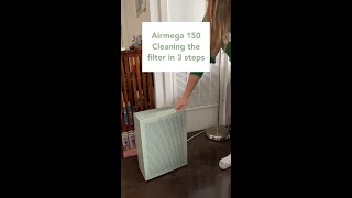 Airmega 150 Cleaning the filter in 3 steps [upl. by Alfreda803]