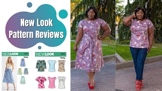 New Sewing Makes  Pattern Reviews New Look 6437 New Look 6808 [upl. by Yrellih241]