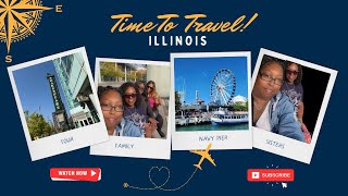 CHICAGO TRAVEL  PART 4  NAVY PIER amp SHOPPNG [upl. by Nedda915]