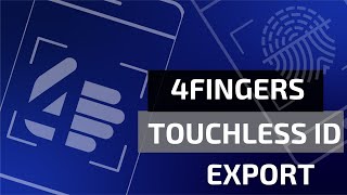 Veridium 4 Fingers TouchlessID  Export [upl. by Anneh221]