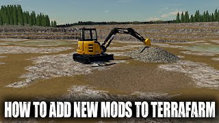 FS Next Modder 🔧 How To Add Terrafarm  🔧 Farming Simulator 22 [upl. by Barcus]