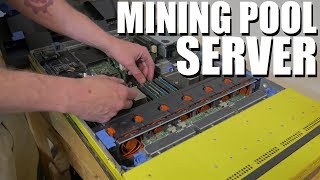 Crypto Mining Pool Server Setup Vlog 1 [upl. by Jessey]