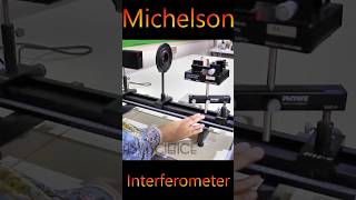 Michelson interferometer determination the wavelength of the laser light NTU [upl. by Ecnerat]