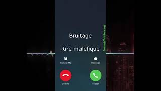 Bruitage Rire malefique mp3 gratuite pour telephone  SonnerieTelephone [upl. by Midian]